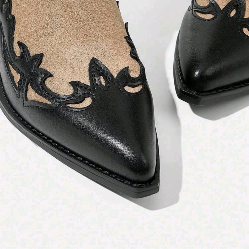 Fashionable Versatile Western Cowboy Boots - Picture 3 of 5